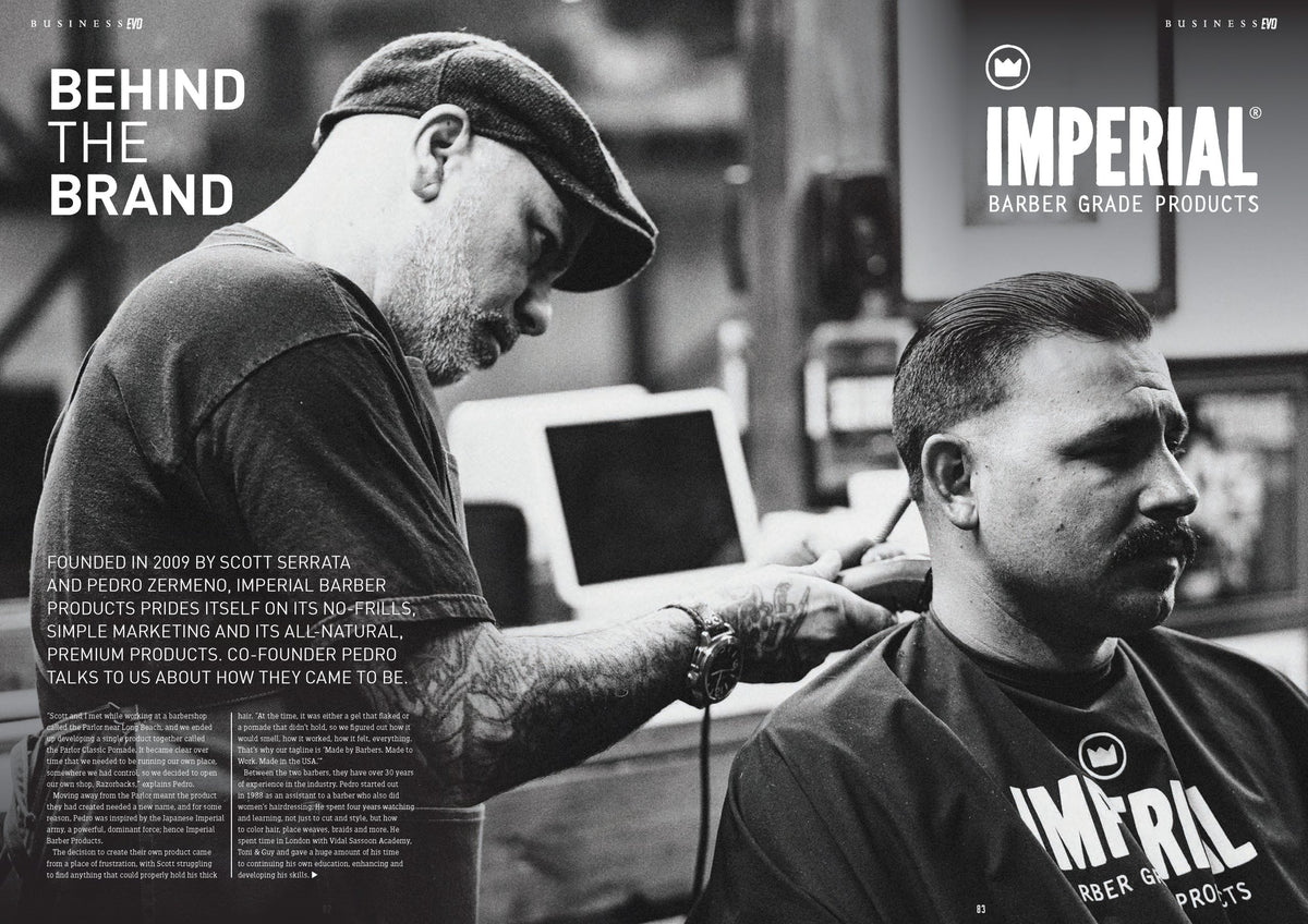 [BARBEREVO] Behind The Brand - Imperial Barber Products